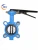 Import Worm Gear SS304/SS316 CF8M Midline Actuated Butterfly Valve with Pins from China