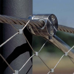Buy Woven Mesh Wire Mesh Withwire Rope Stainless Steel Protective Net ...