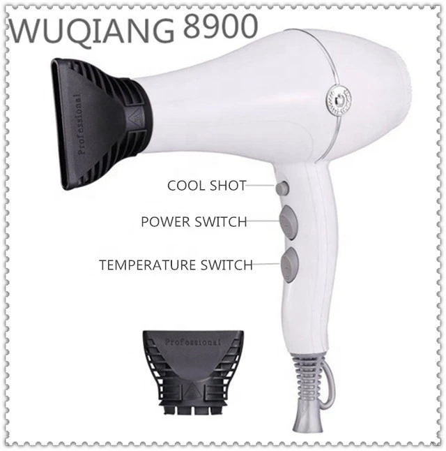 WUQIANGPopular  Beauty hair salon dryer machine hair dryer for female long hair