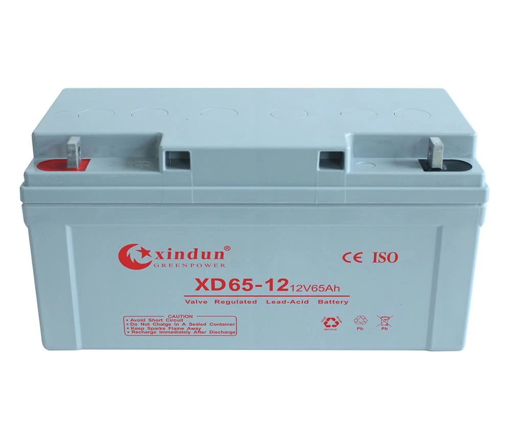 Xindun solar 12V 100AH Inverter Battery Pack rechargeable storage Lead acid batteries
