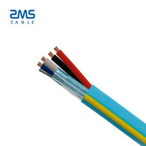 ZMS 1.5mm2 multipair armored instrument cable and Al/ foil and Tinned copper wire Braided double shielded Instrumentation Cable
