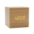 Import ZOGIFT high quality and low price Retro Cube Wooden Clock Temperature voice Control Digital LED Alarm clock Desk from China