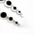 Import ZY0917 New Fashion Round Circle Designer Acrylic Earring Popular Brands Custom Long Earring Jewelry from China
