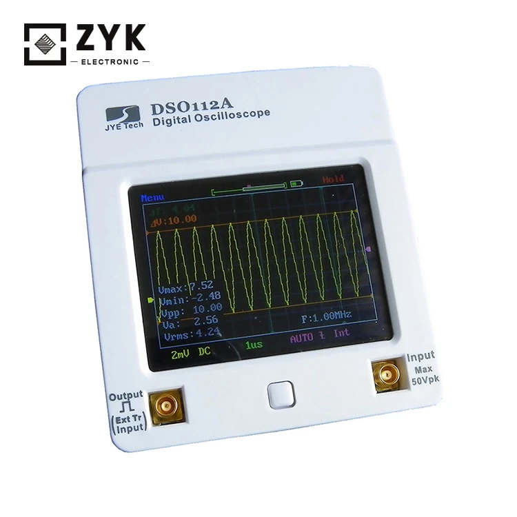 ZYK DSO112A Coral Pocket Battery Powered Digital Storage Oscilloscopes Kit