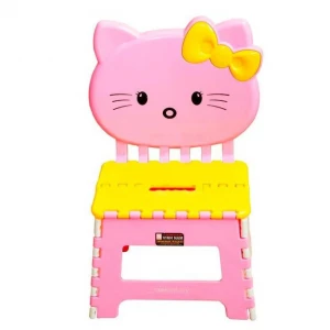 19 inches High Quality Cute Kids Chair Plastic Folding Chair for Kids Room Saving Space 50 cm High