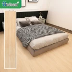 Wooden Grain Vinyl Plank 4mm 5mm SPC Vinyl Click Flooring For Bedroom
