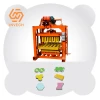 IV4-40 Cheap Price High Efficient Mini Color Brick Making Machine Colorful Brick Production Line