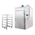 High efficiency fish smoking oven/meat smoker/sausage smokehouse