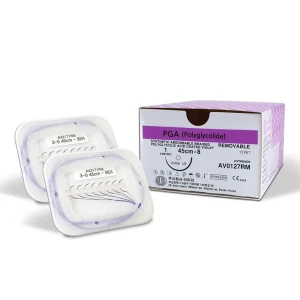 Absorbable Needled Suture PGA Surgifit