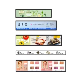 Factory customized size bar display lcd digital signage