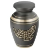 Grand Eagle Brass Keepsake Urn