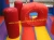 Import Kids Popular Lovely Inflatable Colorful Double Dry Slide for Kids from China