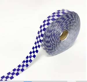 Chevron reflective fabric tape