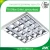Import 0.25mm thickness led grille light for steel housing 600*600 4tubes LED louver troffer lamp for factory office from China