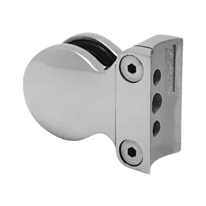 Stainless Steel Adjustable Glass Clamps Door Clip Punch Free 8-12mm Clip Holder for Glass