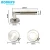 Import WC Door Handle Set on Screw Rosette with Toilet Lock (8 mm), Polished Stainless Steel / Matt Brushed Door Fitting from China