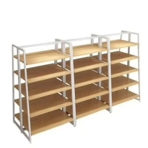 Steel and Wood Shelves