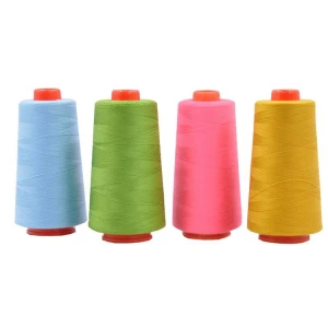 Poly Poly Core Spun Polyester Sewing Thread 28/2 2500m with different colors