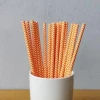 Custom Purple Paper Straws