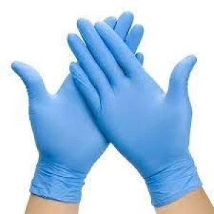 Powder free, CE EN455 510K ANSI Medical Nitrile Gloves