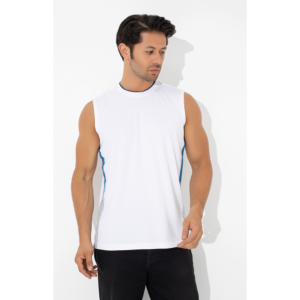 High Quality 100% Cotton Blank Men's T-shirts Heavyweight Oversized Sleeveless Tshirt Printing Custom T shirt
