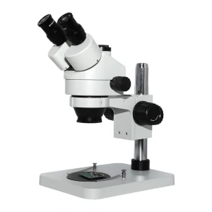 Trinocular Microscope ZOOM 7X-45X Stereo Microscopes for LED PCB Inspection