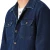 Import New Style Men's Large Size Denim Jacket Casual Style Personality Fashion Denim Shirt Male Solid Blue Color from China