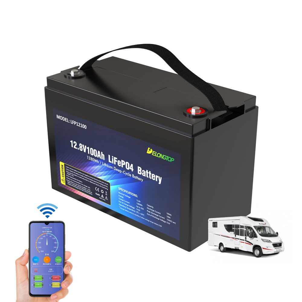 Buy 12v 100ah Lithium Battery For Rv Golfcart, Solar, Energy from ...