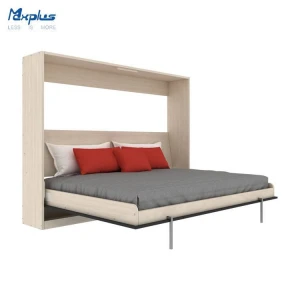 MBH8060-Horizontal Queen Size Murphy Bed Folding Wall Bed