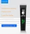 Import Cordless Professional Hair Trimmer Clippers Rechargeable Adult Hair Clippers With LED Display C8 from China