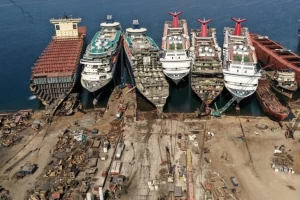 Ship Vessel scrap yards