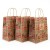 Import Cheap Recycled Kraft Paper Bag for Takeout Fast Food Drink Carrier Bag from China