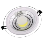 Cob down light ceiling LED glass panel light