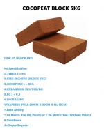 Cocopeat Block 5KG