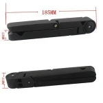 #062#Universal desktop cell phone holder tablet pc folding stand (Black)