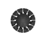 Omnidirectional Agility, Precise Following of Robot Casters