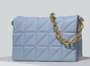 Kipling Women's Myrte Crossbody Handbag, Convertible Metallic Purse, Nylon Clutch and Waist Bag
