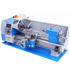 850W 210 Brushless Bead Manual Lathe Machine with 4-Claw Chuck