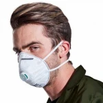 FFP2 respirator with valve