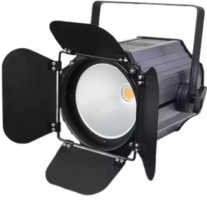 200W COB LED Studio Par Light (WW) COB Stage Par Light With Barndoor for disco dmx dj equipment