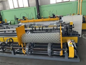Double Wire Chain Link Fence Machine