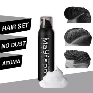 Professional men private label foam hair wax for hair