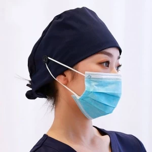 Factory customized logo Cotton Operating Room Cap Hospital Medical Doctor Nursing Working Surgical Scrub Hats