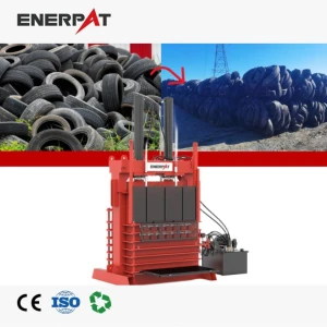 Hydraulic Waste Tire Baler Machine for Tire Recycling and Compaction