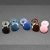 Import Faceted shank ceramic buttons from China
