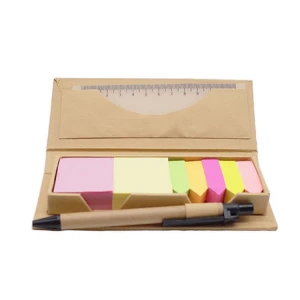 New Fashion Wholesale custom sticky notes Post-it Notes with pen