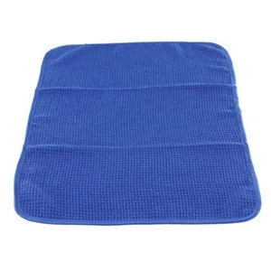 100% microfiber waffle weave towel bar / tea towel/ cleaning cloth wholesale