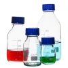 100ml-1000ml / screw cap blue screw cap glass reagent for laboratory utensils medical supplies laboratory glass reagent bottle