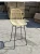 Import 104cm High Outdoor Bar Stool Rattan PE Wicker For Garden Patio Cafe In Black from China