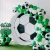 Import 109pcs Soccer Party Balloon Garland Kit 12inch Black Green White Balloons Football Party Decoration Kids Boy Birthday Party Toys from China